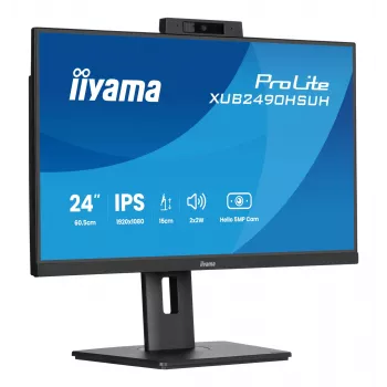 iiyama XUB2490HSUH-B2 datora monitors 60.5 cm (23.8 collu) 1920 x 1080 pikseļi Full HD LED Melns