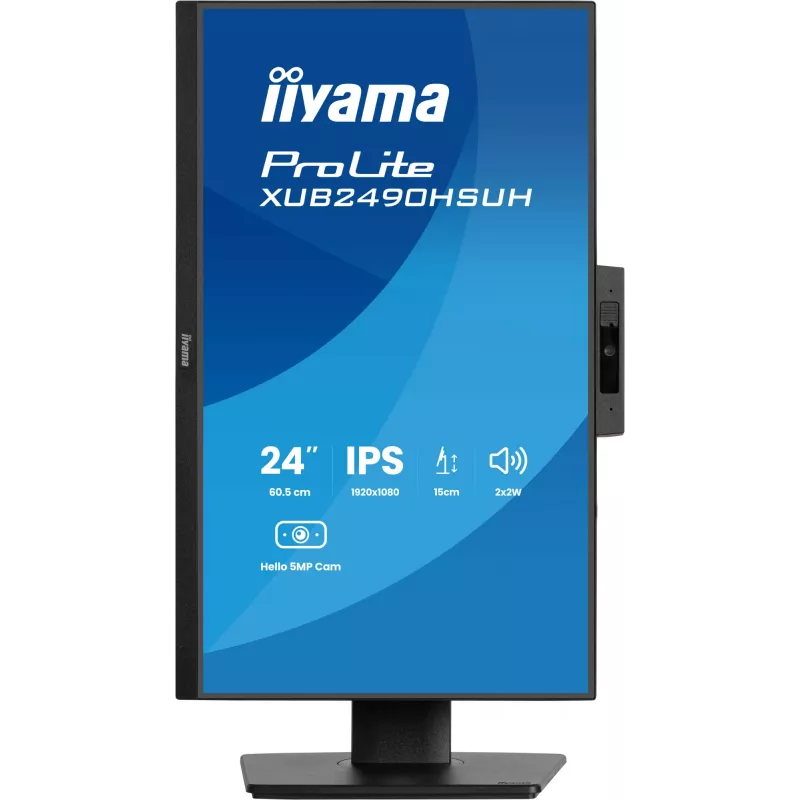 iiyama XUB2490HSUH-B2 datora monitors 60.5 cm (23.8 collu) 1920 x 1080 pikseļi Full HD LED Melns
