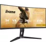 iiyama G-MASTER GCB3486WQSCP-B1 datora monitors 86,4 cm (34 colli) 3440 x 1440 pikseļi UltraWide Quad HD Melns