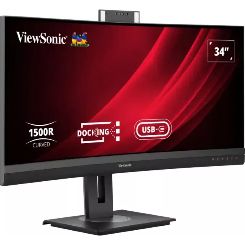 Viewsonic VG3457CV datora monitors 86,4 cm (34 colli) 3440 x 1440 pikseļi UltraWide Quad HD LED melns