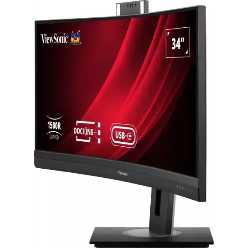 Viewsonic VG3457CV datora monitors 86,4 cm (34 colli) 3440 x 1440 pikseļi UltraWide Quad HD LED melns