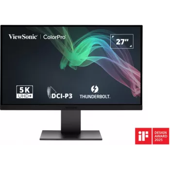 Viewsonic VP2788-5K datora monitors 68.6 cm (27 collas) 5120 x 2880 pikseļi 5K Ultra HD LED Melns