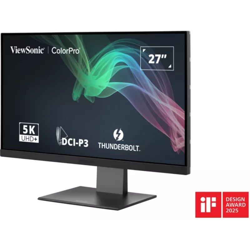 Viewsonic VP2788-5K datora monitors 68.6 cm (27 collas) 5120 x 2880 pikseļi 5K Ultra HD LED Melns