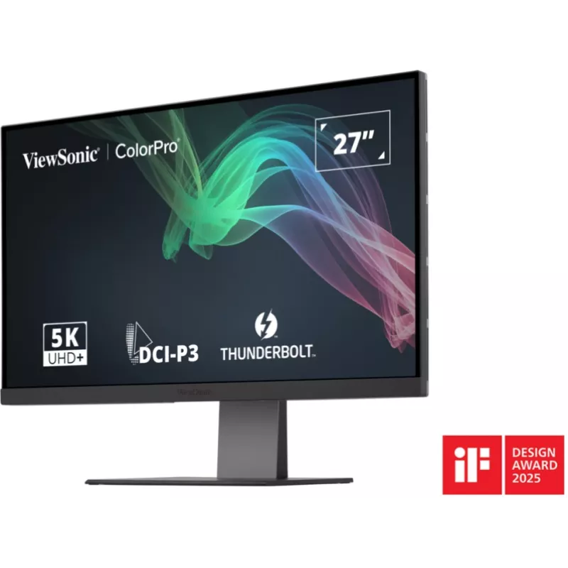 Viewsonic VP2788-5K datora monitors 68.6 cm (27 collas) 5120 x 2880 pikseļi 5K Ultra HD LED Melns