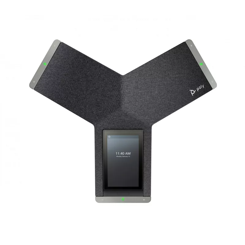HP Poly Trio C60 IP konferences tālrunis Microsoft Teams un PoE iespējots Bez radio