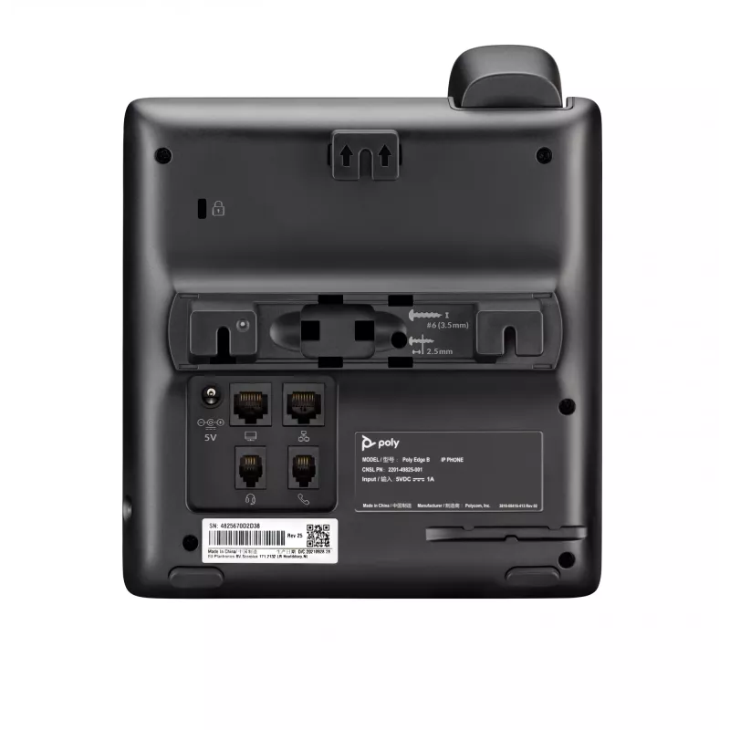 IP Phone POLY Edge B10/20/30 Power Supply 5V/1A Wired Handset