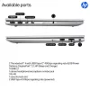 HP EliteBook 6 G1i AI PC Intel Core Ultra 5 225U klēpjdators 33,8 cm (13,3 collu) WUXGA 16 GB DDR5-SDRAM Wi-Fi 7 (802.11be) Windows 11 Pro sudraba krāsā