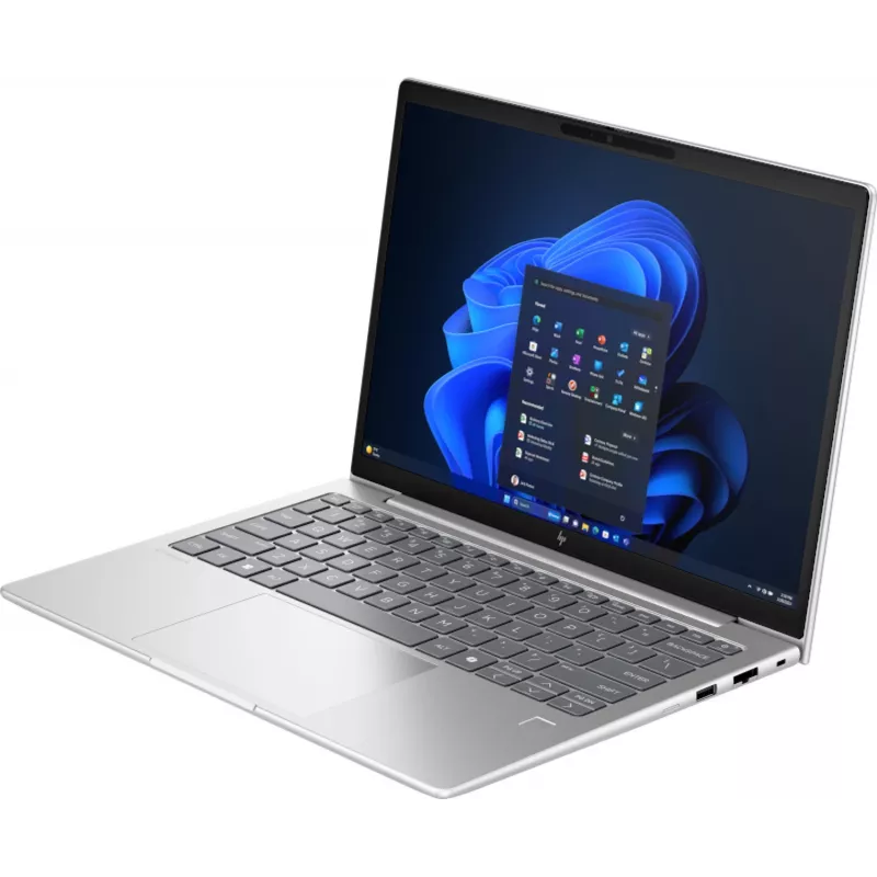 HP EliteBook 6 G1i AI PC Intel Core Ultra 7 255U klēpjdators 33,8 cm (13,3 collas) WUXGA 32 GB DDR5-SDRAM Wi-Fi 7 (802.11be) Windows 11 Pro sudraba krāsā