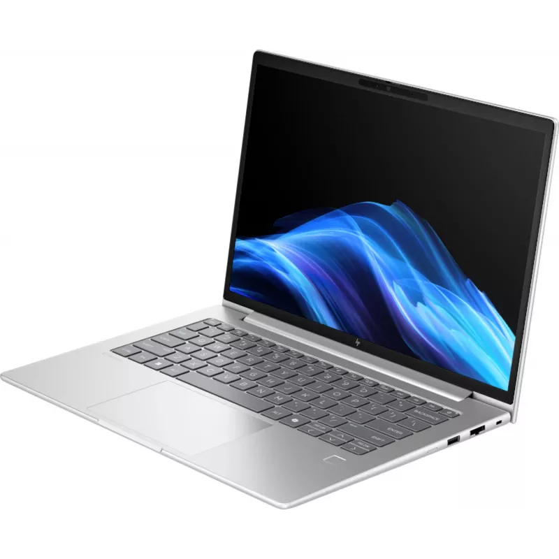 HP EliteBook 6 G1i AI Intel Core Ultra 7 255U klēpjdators 35,6 cm (14 collu) WUXGA 32 GB DDR5-SDRAM Wi-Fi 7 (802.11be) Windows 11 Pro AI PC sudraba krāsā