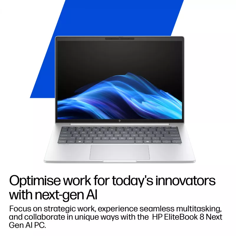 Portatīvais dators HP EliteBook 8 G1a 14 collu AMD Ryzen AI 5 340 16GB 512GB SSD Windows 11 Pro