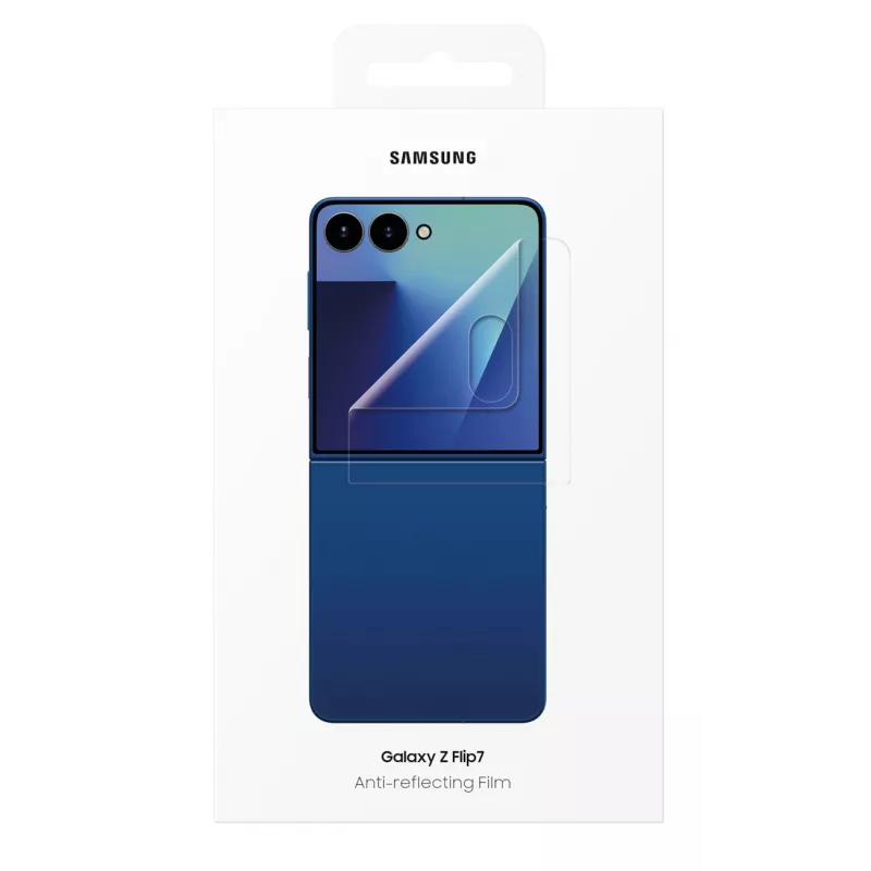 Samsung Pretatspīduma plēve, Samsung, Galaxy Z Flip7, Caurspīdīga, 2 gab.