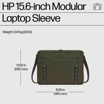 HP 15.6 inch modulārais klēpjdatora futlāris