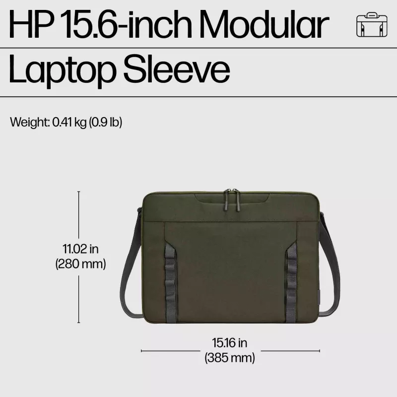 HP 15.6 inch modulārais klēpjdatora futlāris