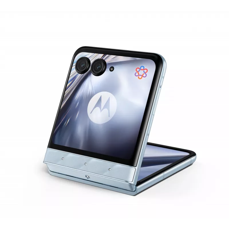 Motorola razr 60 + moto buds loop 17,5 cm (6,9 collas) Dual SIM Android 15 5G USB Type-C 8 GB 256 GB 4500 mAh zilā krāsā