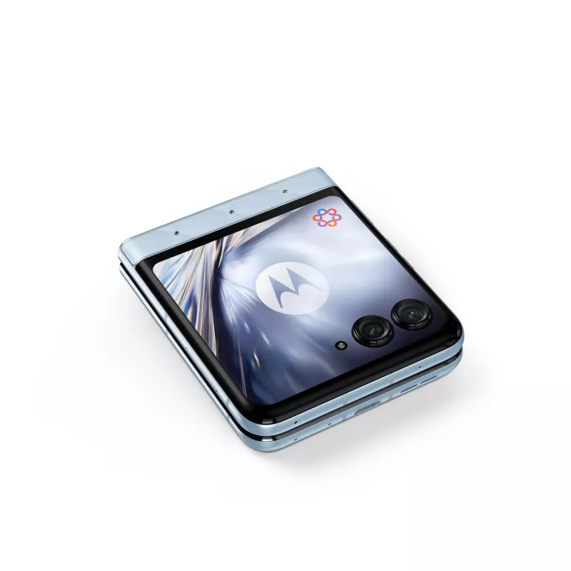 Motorola razr 60 + moto buds loop 17,5 cm (6,9 collas) Dual SIM Android 15 5G USB Type-C 8 GB 256 GB 4500 mAh zilā krāsā