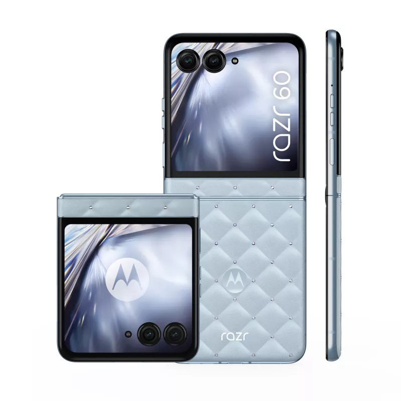 Motorola razr 60 + moto buds loop 17,5 cm (6,9 collas) Dual SIM Android 15 5G USB Type-C 8 GB 256 GB 4500 mAh zilā krāsā