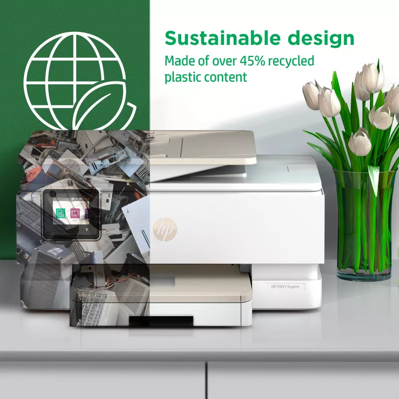 HP ENVY Inspire 7920e bezvadu daudzfunkciju krāsu printeris, Instant Ink; kopētājs, skeneris