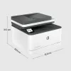 Printer HP LaserJet Pro 3002dn Laser Grey White