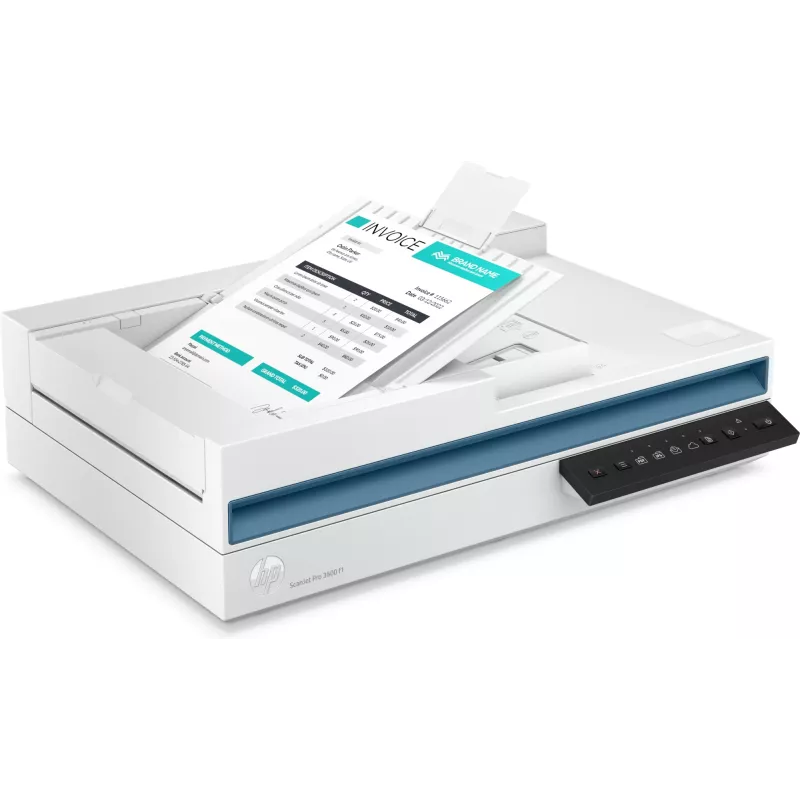 HP Scanjet Pro 3600 f1 plakanvirsmas un ADF skeneris 1200 x 1200 DPI A4 Balts