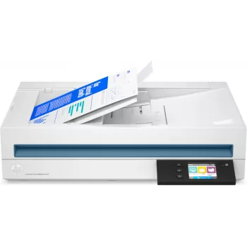 HP Scanjet Pro N4600 fnw1 plakanvirsmas un ADF skeneris 1200 x 1200 DPI A5 Balts