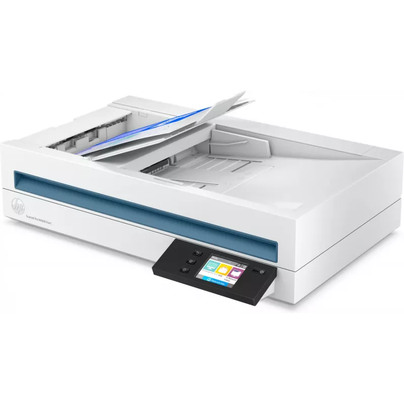HP Scanjet Pro N4600 fnw1 plakanvirsmas un ADF skeneris 1200 x 1200 DPI A5 Balts