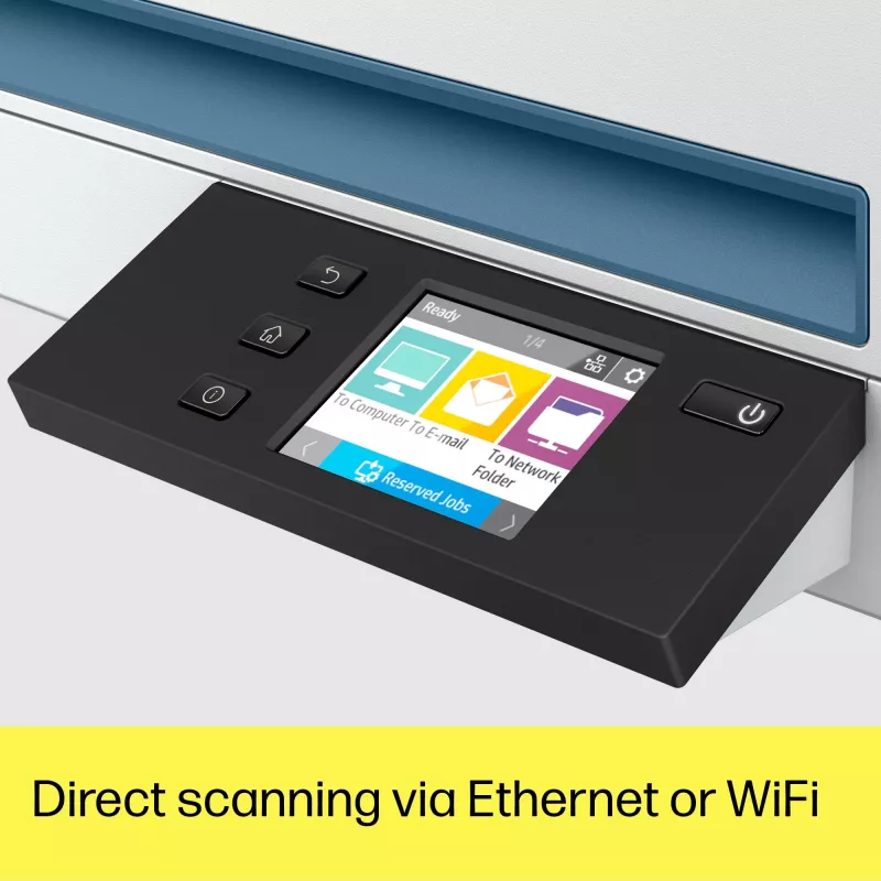 HP Scanjet Pro N4600 fnw1 plakanvirsmas un ADF skeneris 1200 x 1200 DPI A5 Balts