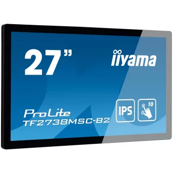 iiyama ProLite TF2738MSC-B2 datora monitors 68,6 cm (27 collas) 1920 x 1080 Full HD LED Skārienekrāns Vairāku lietotāju Melns