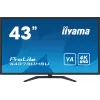 iiyama ProLite X4373UHSU-B1 datora monitors 108 cm (42,5 collas) 3840 x 2160 pikseļi 4K Ultra HD Melns