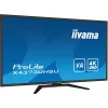 iiyama ProLite X4373UHSU-B1 datora monitors 108 cm (42,5 collas) 3840 x 2160 pikseļi 4K Ultra HD Melns