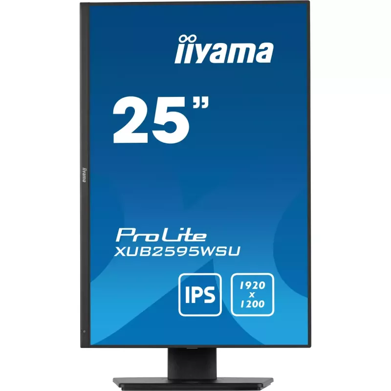iiyama ProLite XUB2595WSU-B5 datora monitors 63,5 cm (25 colli) 1920 x 1200 pikseļi WUXGA LED Melns
