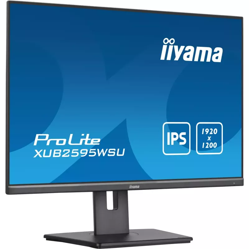 iiyama ProLite XUB2595WSU-B5 datora monitors 63,5 cm (25 colli) 1920 x 1200 pikseļi WUXGA LED Melns