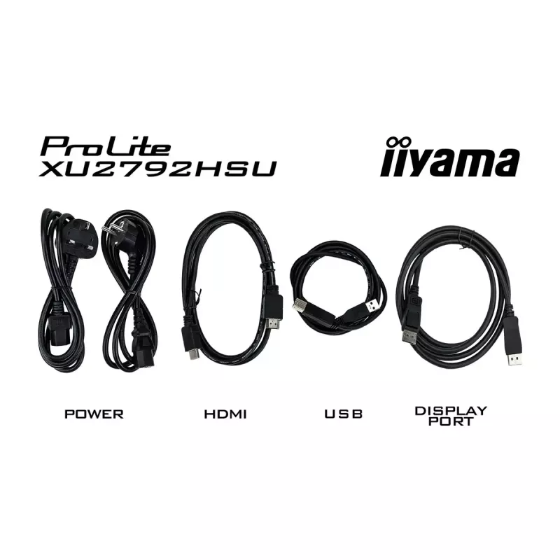 iiyama ProLite XU2792HSU-B6 datora monitors 68.6 cm (27 colli) 1920 x 1080 pikseļi Full HD LED Melns