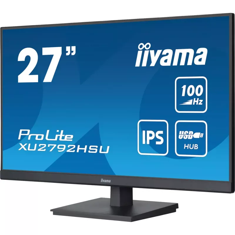 iiyama ProLite XU2792HSU-B6 datora monitors 68.6 cm (27 colli) 1920 x 1080 pikseļi Full HD LED Melns