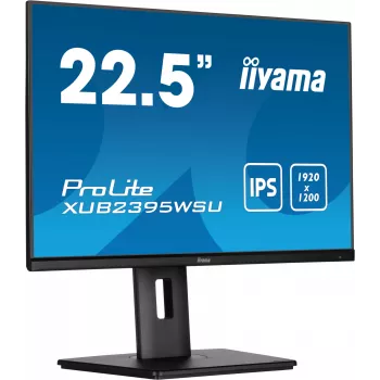 iiyama ProLite XUB2395WSU-B5 datora monitors 57.1 cm (22.5 collu) 1920 x 1200 pikseļi WUXGA LED Melns
