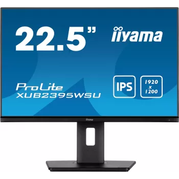 iiyama ProLite XUB2395WSU-B5 datora monitors 57.1 cm (22.5 collu) 1920 x 1200 pikseļi WUXGA LED Melns
