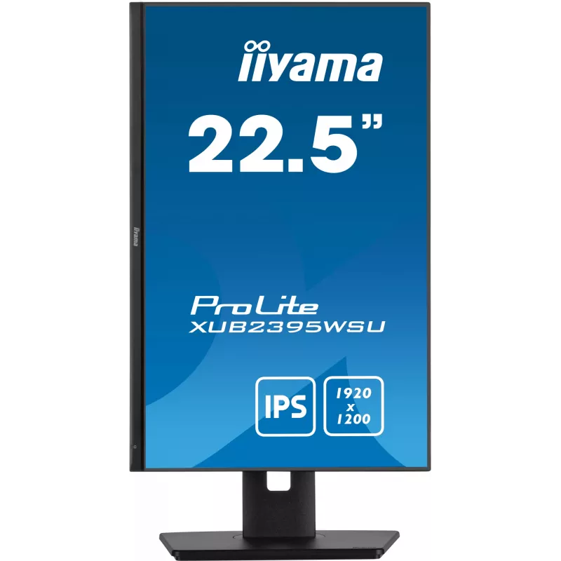 iiyama ProLite XUB2395WSU-B5 datora monitors 57.1 cm (22.5 collu) 1920 x 1200 pikseļi WUXGA LED Melns