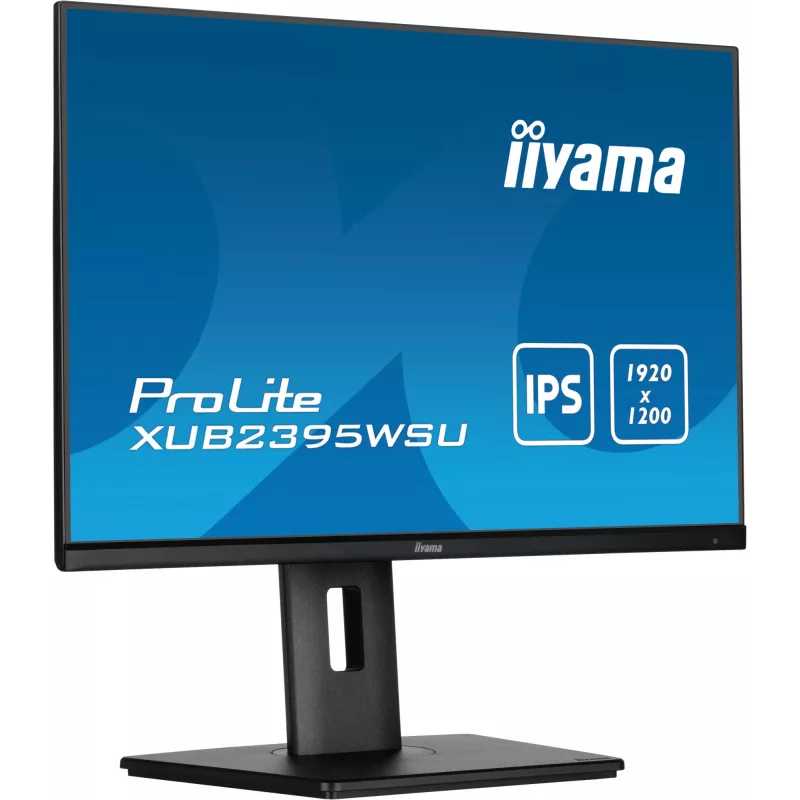 iiyama ProLite XUB2395WSU-B5 datora monitors 57.1 cm (22.5 collu) 1920 x 1200 pikseļi WUXGA LED Melns