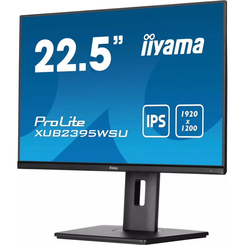 iiyama ProLite XUB2395WSU-B5 datora monitors 57.1 cm (22.5 collu) 1920 x 1200 pikseļi WUXGA LED Melns