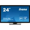 iiyama ProLite T2438MSC-B1 datora monitors 60.5 cm (23.8 collas) 1920 x 1080 pikseļi Full HD LED Skārienekrāns Melns