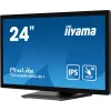 iiyama ProLite T2438MSC-B1 datora monitors 60.5 cm (23.8 collas) 1920 x 1080 pikseļi Full HD LED Skārienekrāns Melns