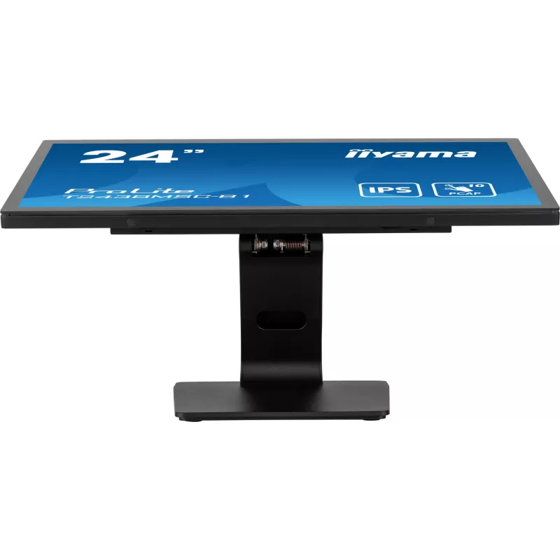 iiyama ProLite T2438MSC-B1 datora monitors 60.5 cm (23.8 collas) 1920 x 1080 pikseļi Full HD LED Skārienekrāns Melns