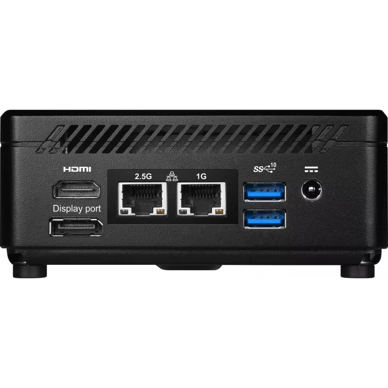 MSI Cubi 5 12M-022BDE 0.66L izmēra dators Melns i3-1215U