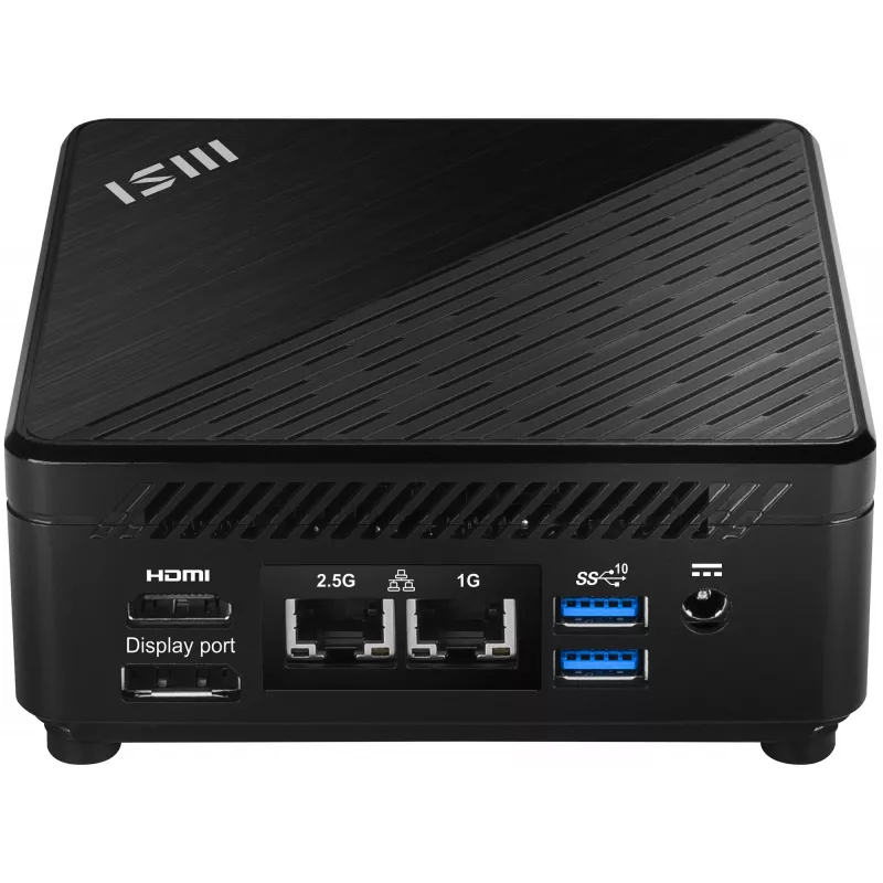 MSI Cubi 5 12M-022BDE 0.66L izmēra dators Melns i3-1215U