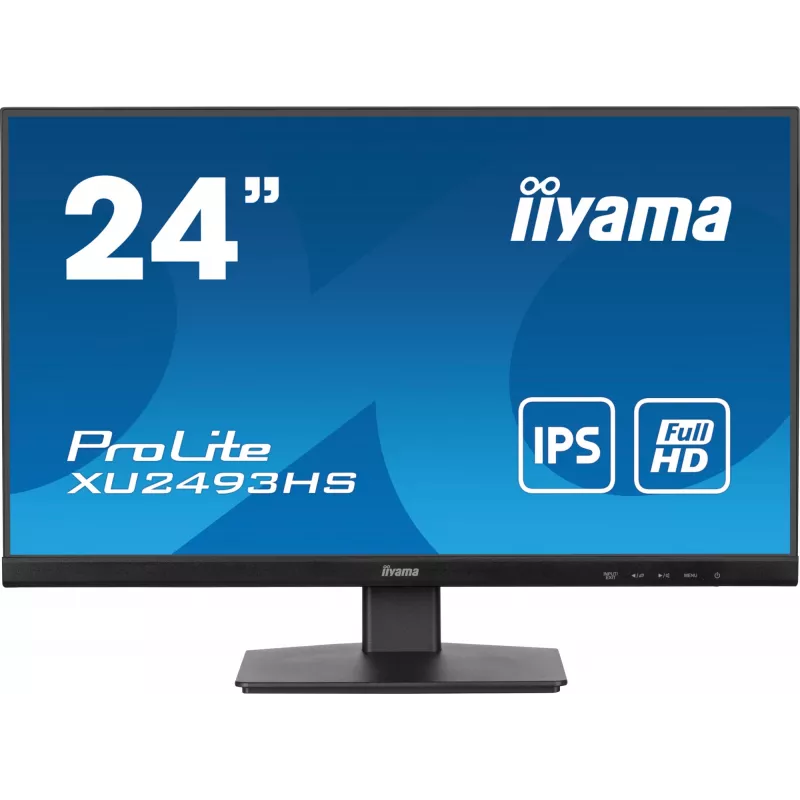 iiyama ProLite XU2493HS-B6 datora monitors 60.5 cm (23.8 colli) 1920 x 1080 pikseļi Full HD LED Melns