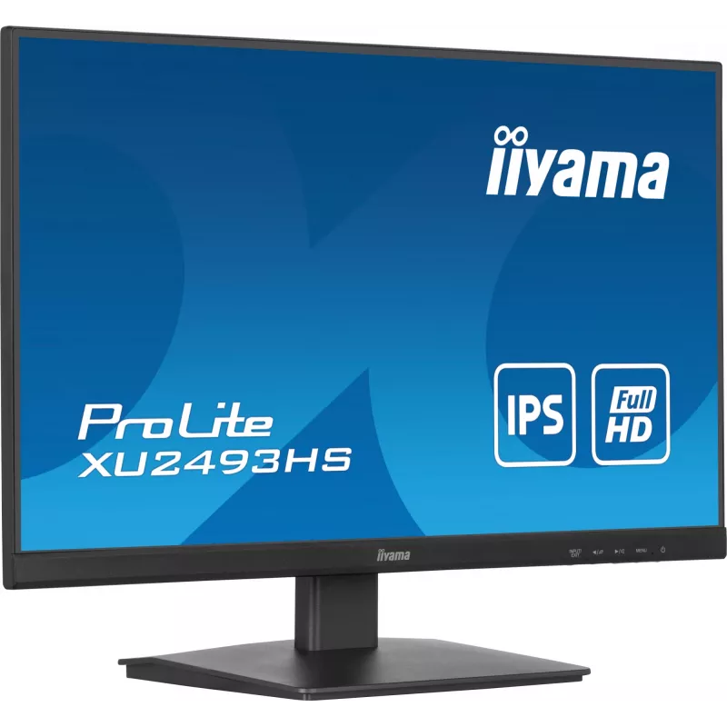 iiyama ProLite XU2493HS-B6 datora monitors 60.5 cm (23.8 colli) 1920 x 1080 pikseļi Full HD LED Melns