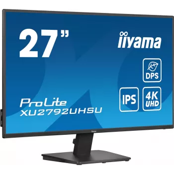 iiyama ProLite XU2792UHSU-B6 datora monitors 68.6 cm (27 collas) 3840 x 2160 pikseļi 4K Ultra HD LED Melns
