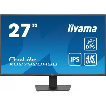 iiyama ProLite XU2792UHSU-B6 datora monitors 68.6 cm (27 collas) 3840 x 2160 pikseļi 4K Ultra HD LED Melns