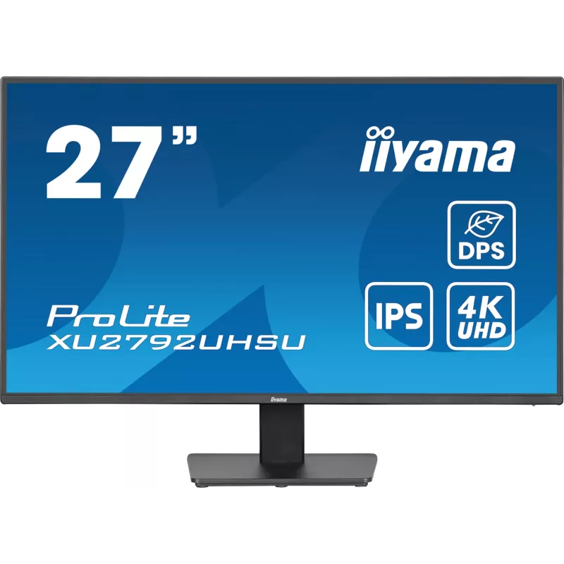 iiyama ProLite XU2792UHSU-B6 datora monitors 68.6 cm (27 collas) 3840 x 2160 pikseļi 4K Ultra HD LED Melns