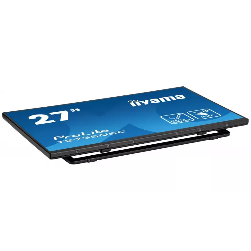 iiyama ProLite T2755QSC-B1 datora monitors 68,6 cm (27 colli) 2560 x 1440 pikseļi Quad HD LCD skārienekrāns Melns