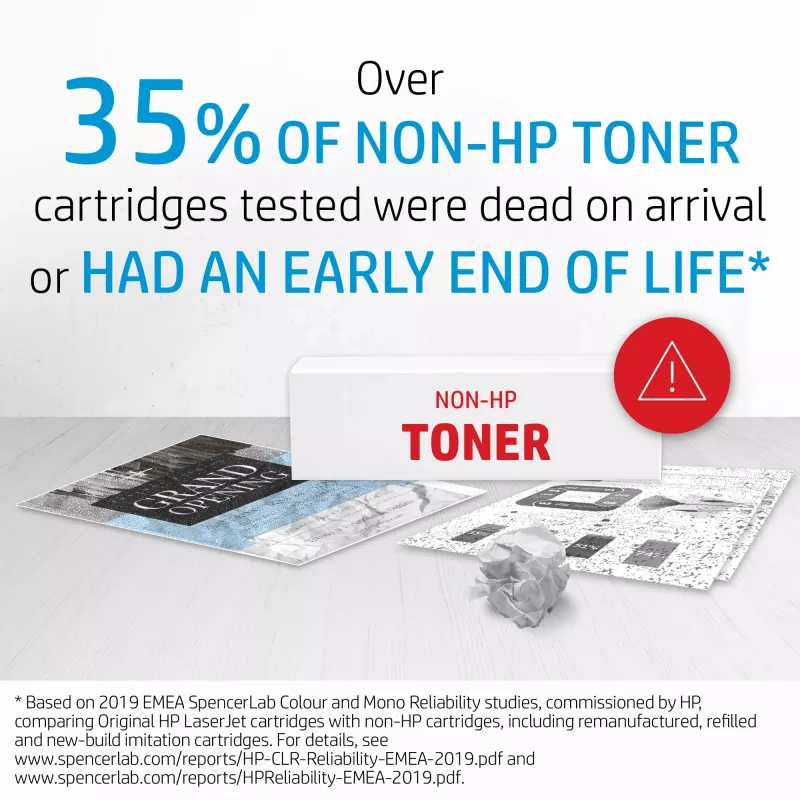 HP 124A fuksīna oriģinālā LaserJet tonera kasetne, 2000 lapaspuses, fuksīna, 1 gab.
